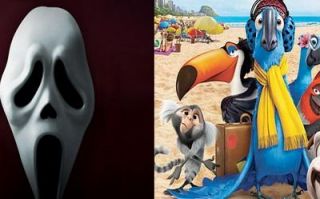 Batalie intre Scream si Rio in box office! Vezi cele mai tari 4 premiere din acest week-end!