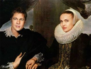 GALERIE FOTO! Cum aratau Angelina Jolie si Brad Pitt acum 500 de ani!
