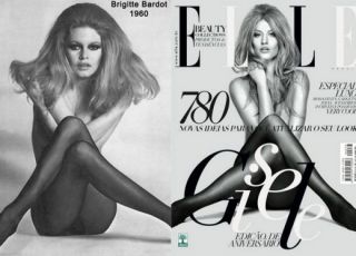 Brigitte Bardot vs Gisele Bundchen: Aceeasi fotografie, la 51 de ani distanta