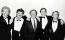 Peter Douglas, Joel Douglas, Kirk Douglas, Michael Douglas, si Eric Douglas. Actorul alaturi de toti fiii sai in 1987