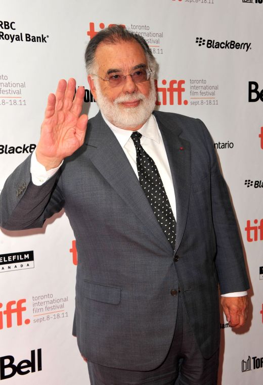 Regizorul Francis Ford Coppola la premiera ultimului sau film Twixt