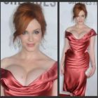 Christina Hendricks si-a deformat bustul in incercarea disperata de a iesi in evidenta