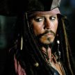 Capitanul Jack Sparrow din seria Piratii din Caraibe