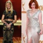 Christina Hendricks si Gwyneth Paltrow au fost cele mai sexy actrite de la Premiile Emmy! Motivul pentru care au cucerit pe toata lumea