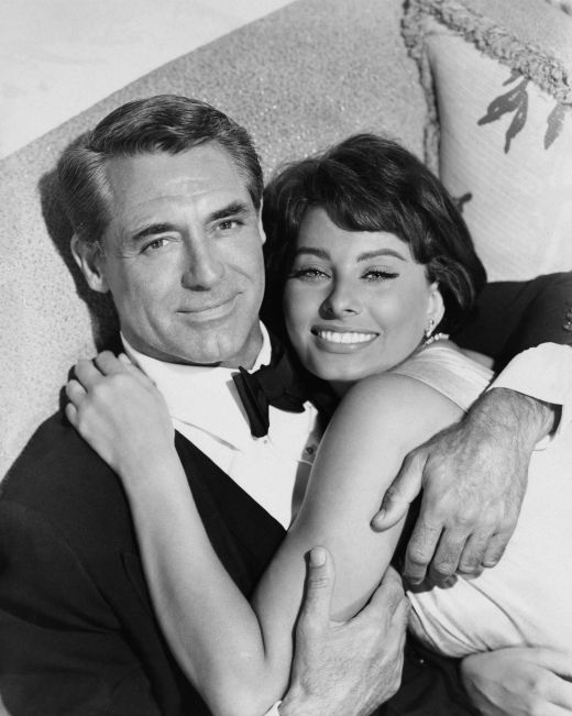 Sophia Loren si Cary Grant in 'Houseboat', 1958