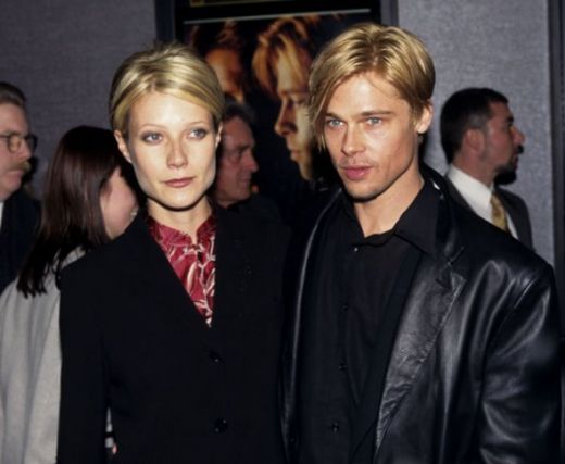 Gwyneth Paltrow si Brad Pitt s-au cunoscut pe platourile de filmari de la Seven. Iubirea lor a fost atat de pasionala incat au decis sa adopte acelasi look.