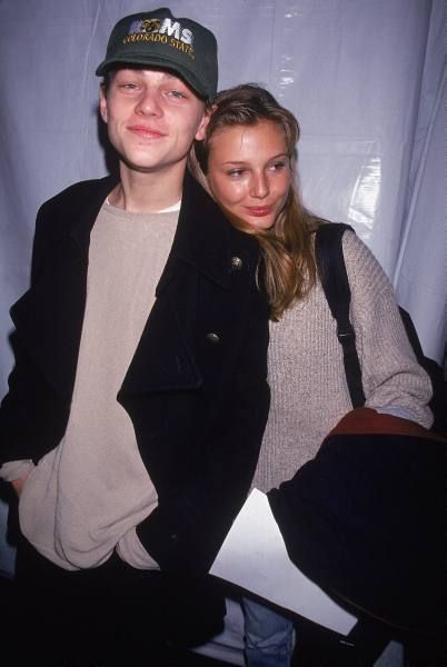 Leonardo DiCaprio a avut o scurta relatie si cu super modelul Bridget Hall in  1994