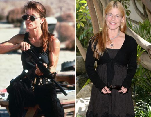 Linda Hamilton facea furori cand a aparut in The Terminator. Insa timpul si-a pus amprenta, acum actrita fiind de nerecunoscut