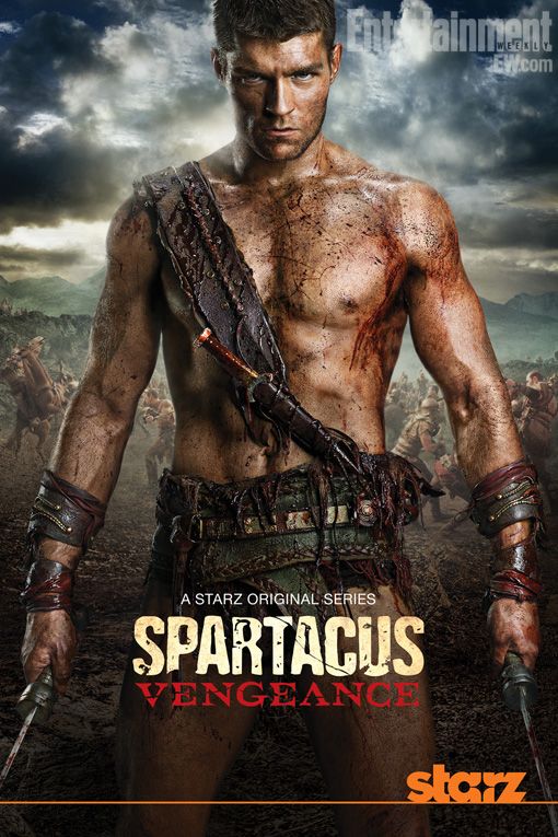 Liam McIntyre in rolul lui Spartacus in Spartacus: Vengeance