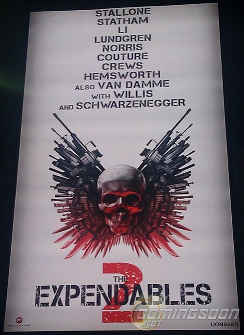 Poster pentru The Expendables 2