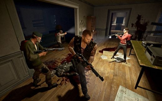  Left 4 Dead 2. Ar putea fi transformat intr-o varianta a serialului horror Walking Dead in care 4 supravietuitori incearca sa scape de hoardele de zombie care au preluat controlul asupra lumii