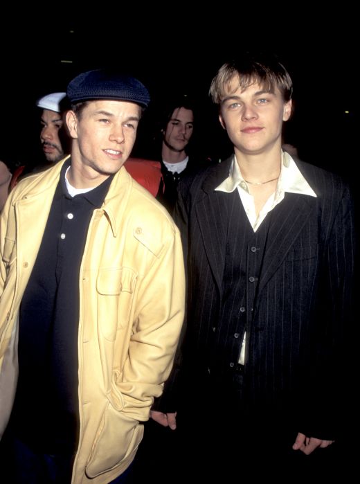 Mark Wahlberg si Leonardo DiCaprio la premiera 'The Basketball Diaries' in 1995