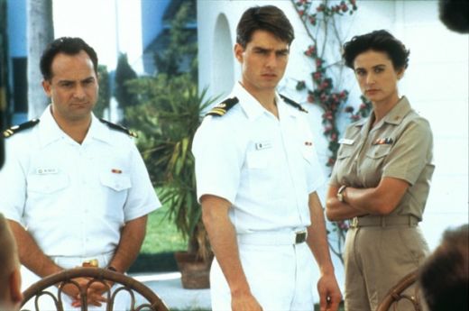 Demi Moore alaturi de Tom Cruise in A Few Good Men ( 1992)