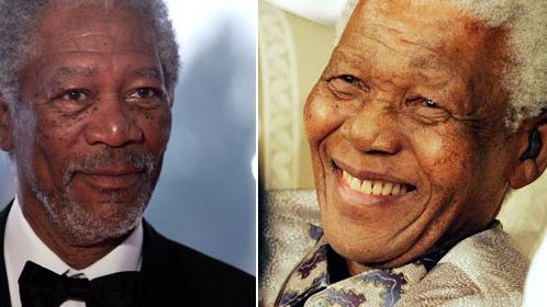 Morgan Freeman a fost nominalizat la Oscar pentru cum l-a interpretat pe Nelson Mandela in Invictus in 2009