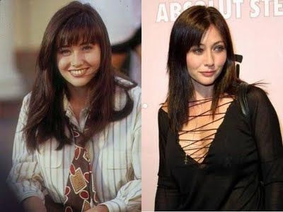 Shannen Doherty: Desi a aparut de la 11 ani prin filme, a devenit un star cu rolul Brendei din Beverly Hills 902010. Producatorul Aaron Spelling  a dat-o afara din serial dupa 4 sezoane in 1994 pentru ca se certa cu toata lumea si ajungea tarziu la filmari.  Insa in 1998 avea sa se reuneasca cu acelasi producator pentru un alt show indragit Charmed. La sapte ani dupa plecarea din „BH, 90210“, Shannen a parasit si serialul „Charmed“, din cauza conflictului cu Alyssa Milano. Reality show-ul „Breaking Up With Shannen Doherty“ a fost anulat pentru ca n-avea audienta. Actriţa si-a rotunjit veniturile aparand in „Playboy“. Divortata de doua ori, vedeta este casatorita cu fotograful Kurt Iswarienko.