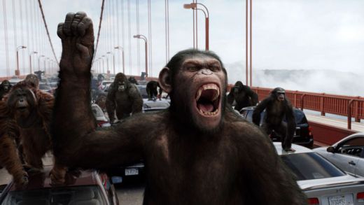 11. Rise of the Planet of the Apes - incasari globale: 481 milioane $