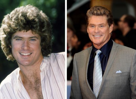 David Hasselhoff  si-a inceput cariera cu un rol in  The Young and the Restless