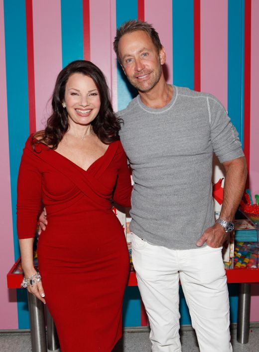 Fran Drescher alaturi de fostul ei sot, Peter Marc Jaboson, in 2011