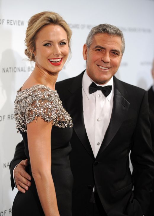 George Clooney si Stacy Keibler 