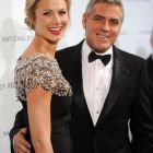Cel mai activ actor al anului, George Clooney a impresionat la New York alaturi de Stacy Keibler. Vezi care va fi noul sau film