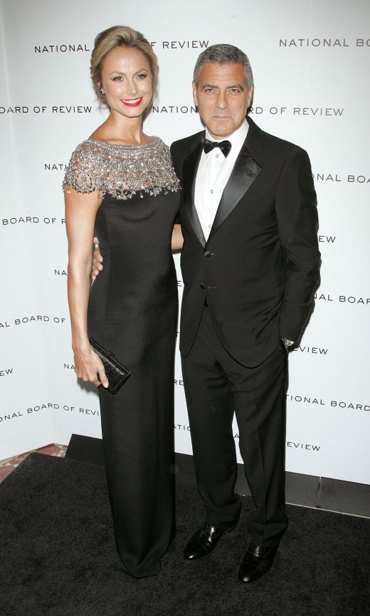 George Clooney si Stacy Keibler 