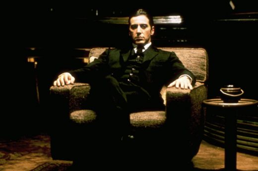  Michael Corleone (Al Pacino) in filmele The Godfather: avere de 290 de milioane de dolari