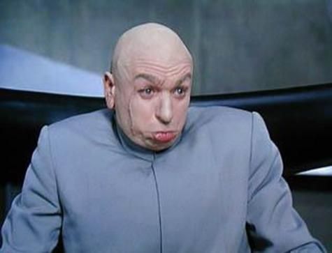 Dr. Evil (Mike Myers) in seria Austin Powers: avere de 15.9 miliarde de dolari