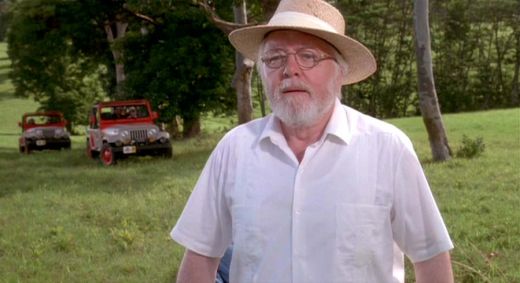  John Hommand (Richard Attenborough) in Jurrasic Park: avere de 5.6 miliarde de dolari