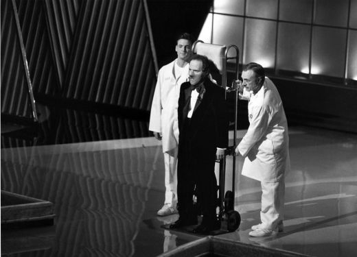 Billy Crystal, gazda la Oscarurile din 1992, l-a imitat pe Hannibal Lecter in anul in care Anthony Hopkins  a primit statueta pentru The Silence of the Lambs.