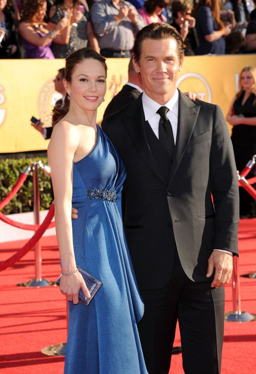 Diane Lane si sotul ei Josh Brolin in 2012