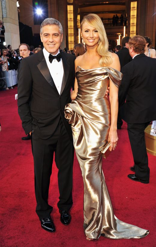 George Clooney si Stacy Keibler 