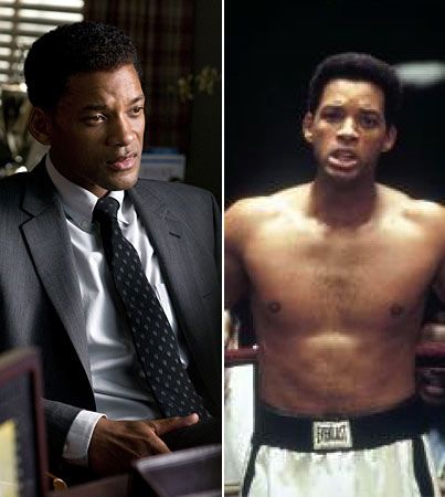 Pentru a intra in rolul celebrului boxer Muhamad Ali in filmul Ali (2001), Will Smith s-a antrenat 6 ore pe zi si a pus pe el 15 kilograme de muschi. Transformarea a fost radicala, Smith semanand foarte mult cu  Ali.