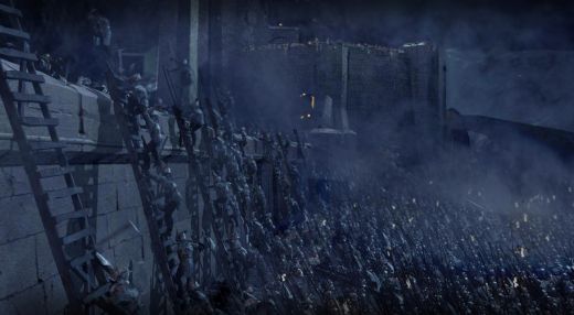 The Lord Of The Rings: The Two Towers (2002): Scena luptei de la Elm’s Deep este numita de fani ca fiind „epica” si este una dinte cele mai complexe scene din toata trilogia, care i-a lasat muti pe fani. 