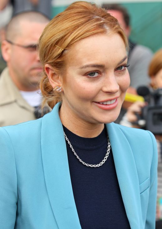 Lindsay Lohan in 2012