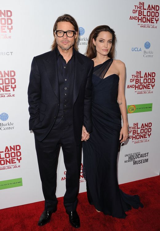 Angelina Jolie si Brad Pitt  in 2010
