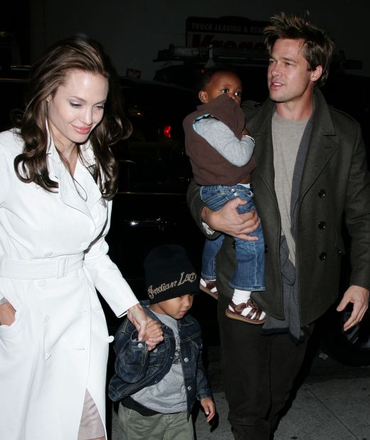Angelina Jolie si Brad Pitt  in 2006