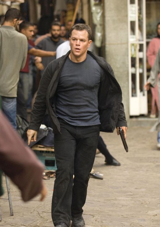 Matt Damon in trilogia Bourne