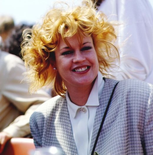 Melanie Griffith la Festivalul de Film de la Cannes din 1988 