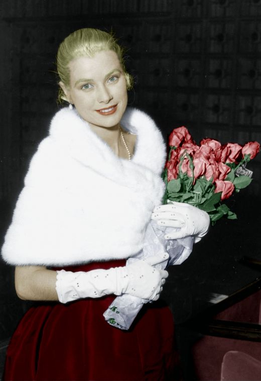Grace Kellly la Festivalul de Film de la Cannes din 1955