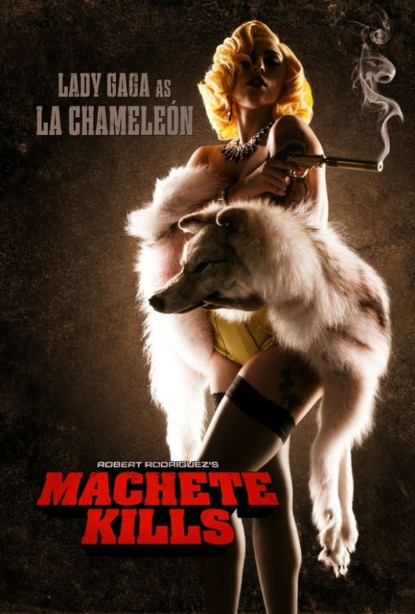 Lady Gaga debuteaza in Machete Kills: prima imagine cu vedeta in filmul regizat de Robert Rodriguez