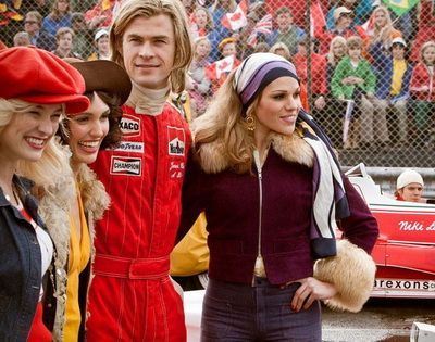 Confruntarea legendara din Formula 1: primele imagini cu Chris Hemsworth si Daniel Bruhl in rolurile lui James Hunt si Niki Lauda in Rush