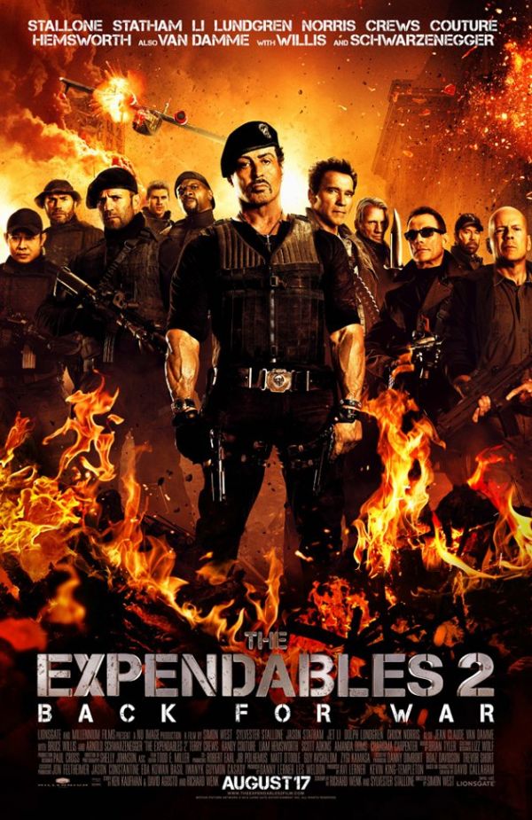 Premiere la cinema: The Expendables 2, Rambo si prietenii sai iti arata ca adevaratii eroi nu mor niciodata