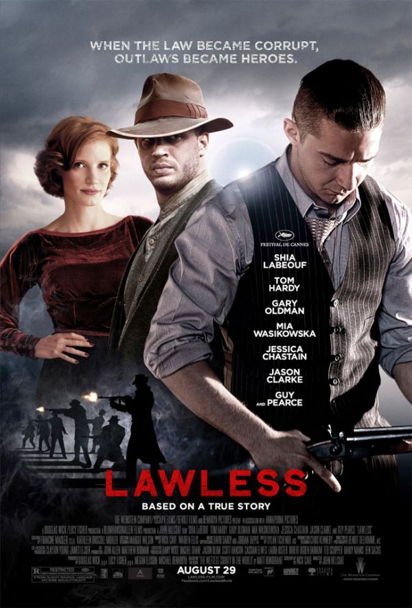 Premiere la cinema: cand legea devine corupta, nelegiutii devin eroi in Lawless, un film cu pretentii la Oscar in 2013