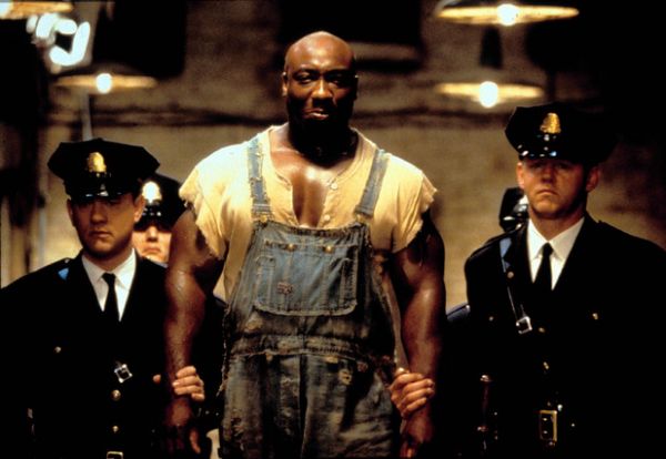 Michael Clarke Duncan alaturi de Tom Hanks so David Morse in 