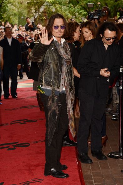 Johnny Depp la premiera filmului West of Memphis