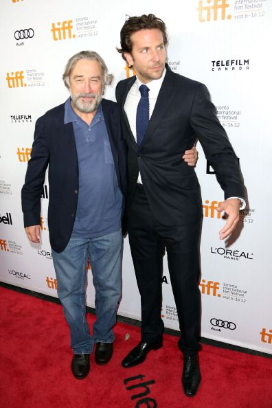 Robert De Niro si Bradley Cooper la premiera filmului Silver Linings Playbook