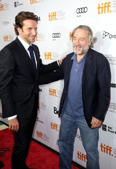 Robert De Niro si Bradley Cooper la premiera filmului Silver Linings Playbook