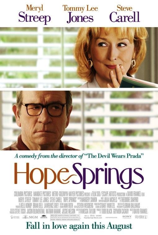 Premiere la cinema: doi dintre cei mai buni actori din lume, Meryl Streep si Tommy Lee Jones, iti aduc o comedie minunata, Hope Springs