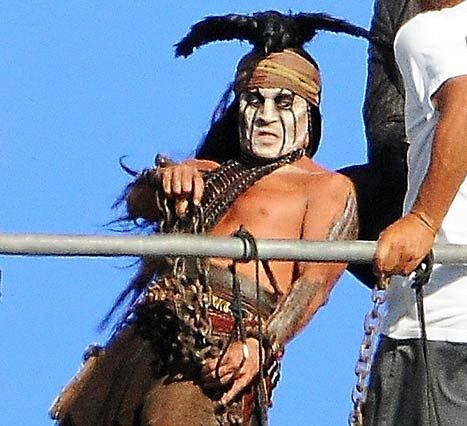 Tragedie sub ochii lui Johnny Depp in filmul de un sfert de miliard de $, The Lone Ranger: un membru al echipei a murit la filmari