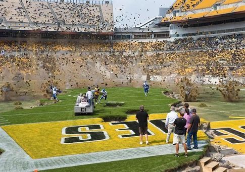 The Dark Knight Rises: anatomia unei scene spectaculoase si violente. Cum a fost aruncat in aer stadionul din Pittsburgh